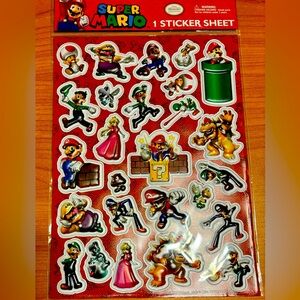 Super Mario stickers X2